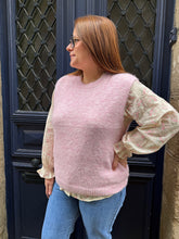 Charger l'image dans la galerie, Pull sans manches Elia rose
