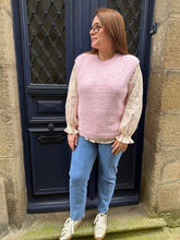 Charger l'image dans la galerie, Pull sans manches Elia rose

