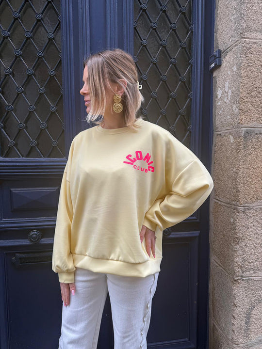Sweat ICONIC jaune