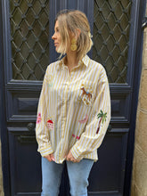 Charger l'image dans la galerie, Chemise Peace jaune
