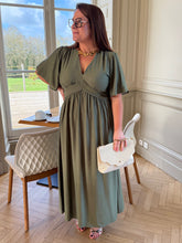 Charger l'image dans la galerie, Robe azel Kaki
