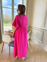 Charger l'image dans la galerie, Robe Azel fuchsia
