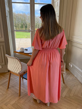 Charger l'image dans la galerie, Robe Azel saumon
