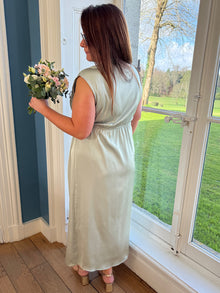 Robe Diane vert d'eau