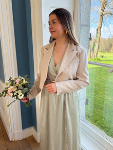 Robe Diane vert d'eau