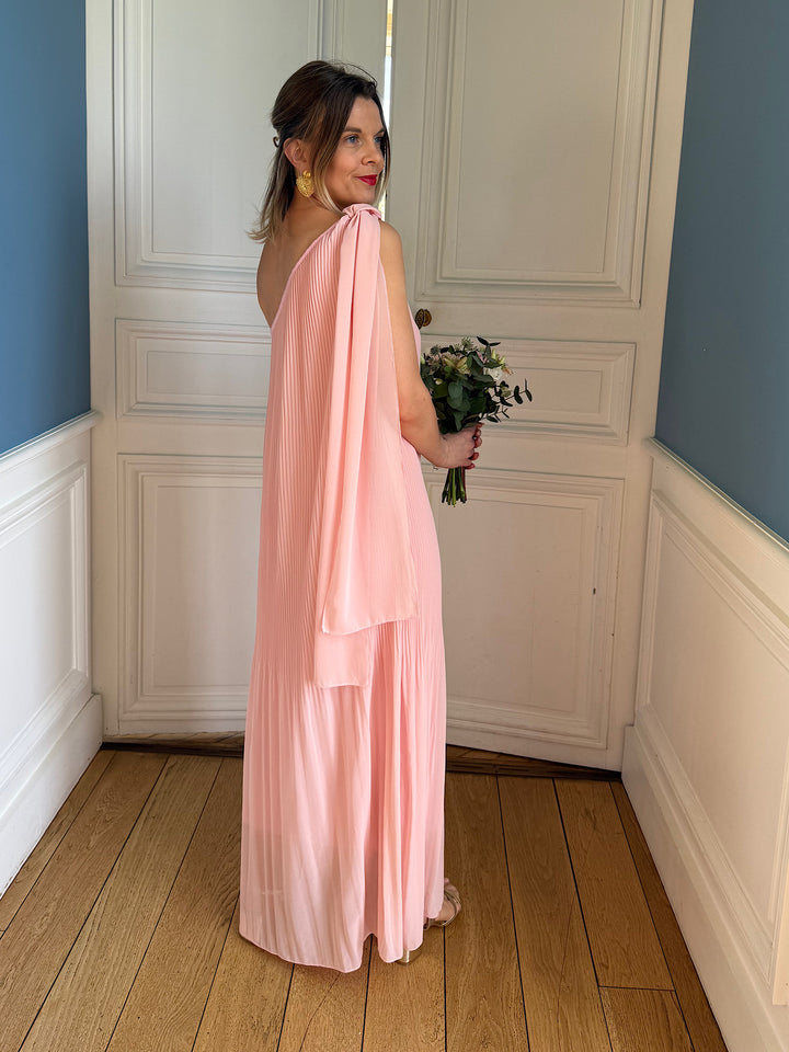 Robe Ophelie rose pale