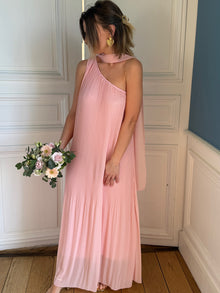 Robe Ophelie rose pale