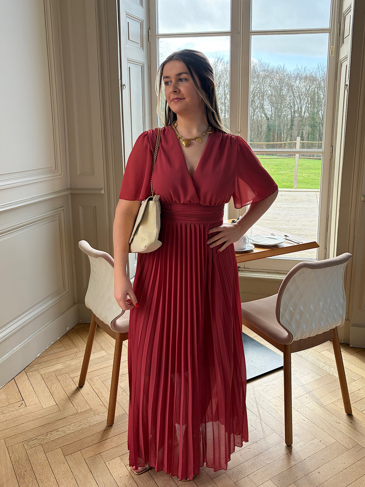 Robe Bastia Vieux rose