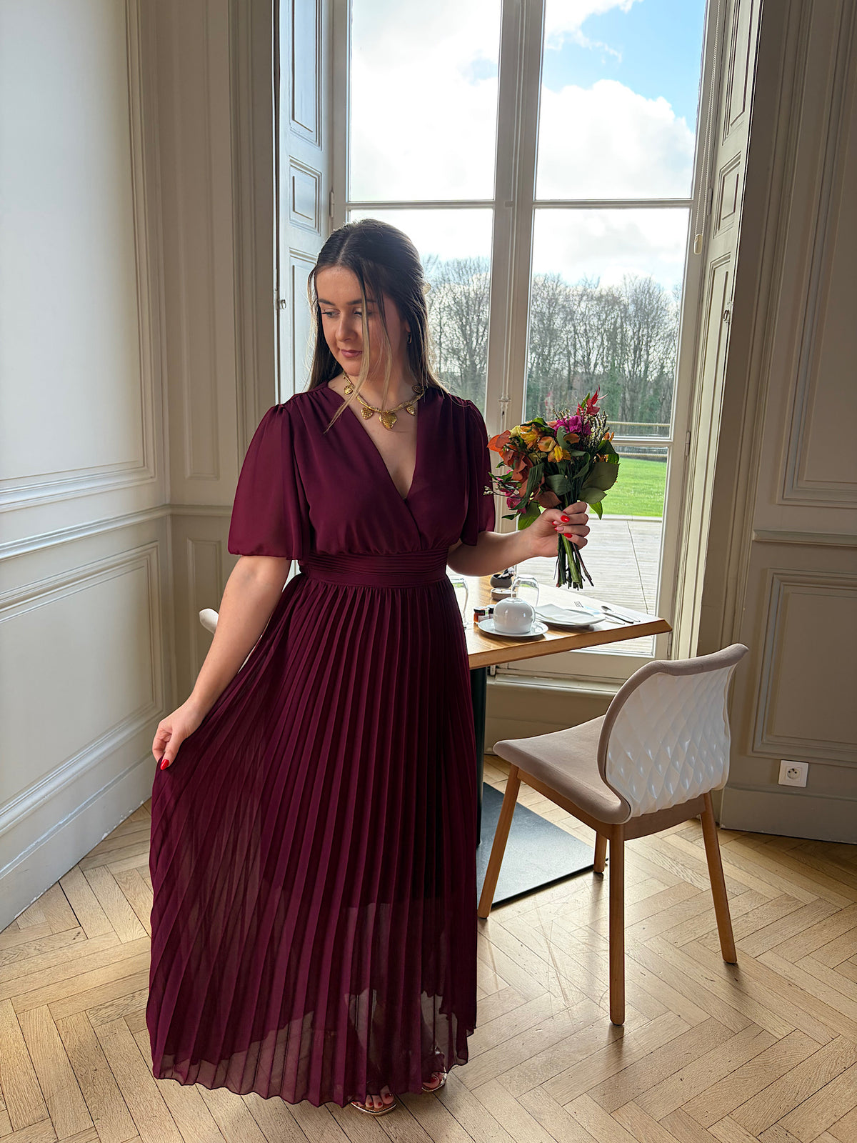 Robe Bastia mauve