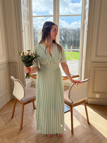 Robe Bastia vert d'eau