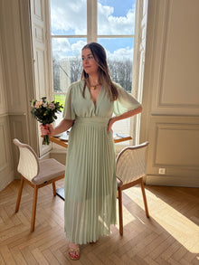 Robe Bastia vert d'eau