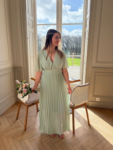 Robe Bastia vert d'eau