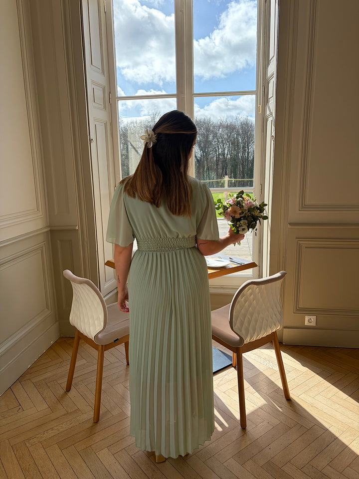 Robe Bastia vert d'eau