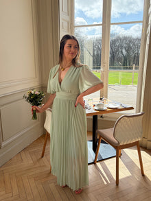 Robe Bastia vert d'eau