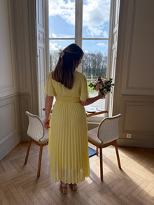 Robe jaune fluide bastia