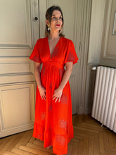 Charger l'image dans la galerie, Robe Orange Robine
