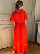 Charger l'image dans la galerie, Robe Orange Robine
