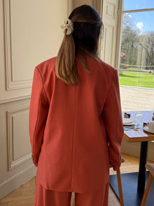 Veste blazer Monia terracotta