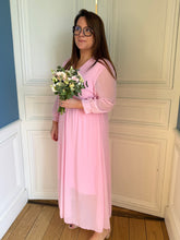 Charger l'image dans la galerie, Robe Lorinda rose pale
