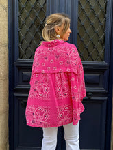 Charger l'image dans la galerie, Chemise Bertille Fuchsia
