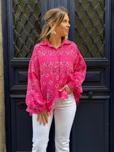 Charger l'image dans la galerie, Chemise Bertille Fuchsia
