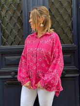 Charger l'image dans la galerie, Chemise Bertille Fuchsia
