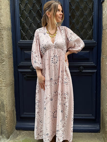 Robe Bertille rose pale