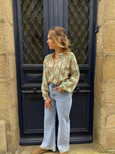Charger l'image dans la galerie, Blouse Chloé verte
