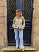 Charger l'image dans la galerie, Blouse Chloé verte
