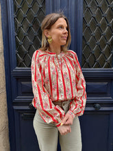 Charger l'image dans la galerie, Blouse Chloé corail
