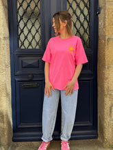 Charger l'image dans la galerie, T-shirt rose manches courtes Sun
