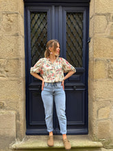 Charger l'image dans la galerie, Blouse florale multicolore Salomé
