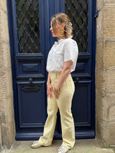 Charger l'image dans la galerie, Jean flare jaune Loly
