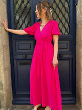 Charger l'image dans la galerie, Robe dos nu Fuchsia Scott
