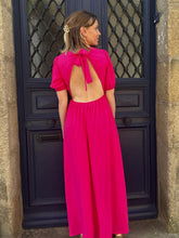 Charger l'image dans la galerie, Robe dos nu Fuchsia Scott
