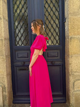 Charger l'image dans la galerie, Robe dos nu Fuchsia Scott
