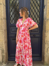 Charger l'image dans la galerie, Robe longue motif floral Milo
