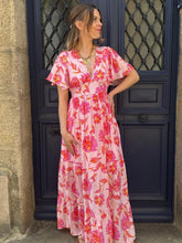 Charger l'image dans la galerie, Robe longue motif floral Milo
