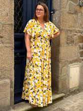 Charger l'image dans la galerie, Robe longue citron Citrus
