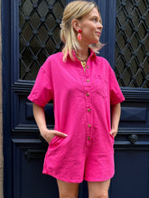 Charger l'image dans la galerie, Combi short fuchsia

