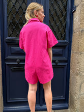Charger l'image dans la galerie, Combi short fuchsia
