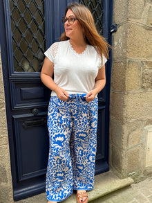 Pantalon fluide large Aristote