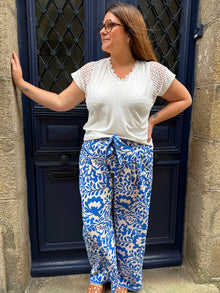 Pantalon fluide large Aristote