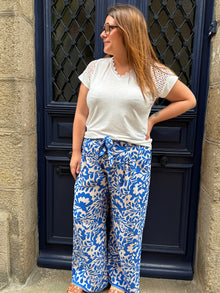 Pantalon fluide large Aristote