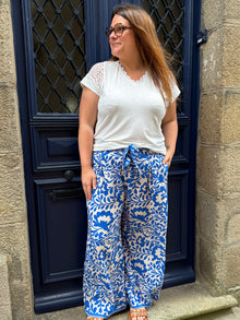 Pantalon fluide large Aristote