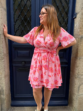 Charger l'image dans la galerie, Robe courte rose Vittoria
