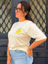 Charger l'image dans la galerie, Tshirt manches courtes blanc l'amour à la plage
