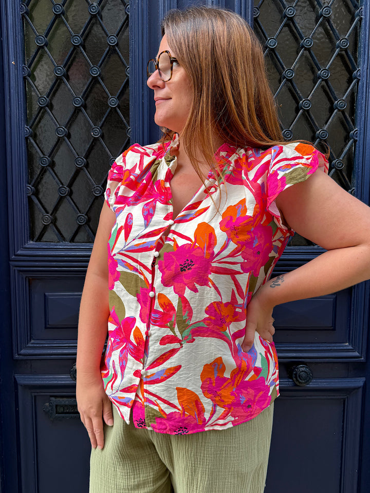 Blouse manches courtes Jude