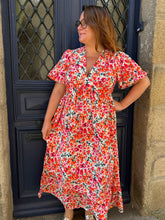 Charger l'image dans la galerie, Robe longue  fleuri Beatriz
