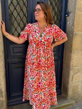Charger l'image dans la galerie, Robe longue  fleuri Beatriz
